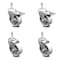 Service Caster 4 Inch Semi Steel Wheel Swivel 1/2 Inch Stem Caster Total Lock Brake SCC, 2PK SCC-TSTTL20S414-SSS-M1215-2-S-2 - alternate 1